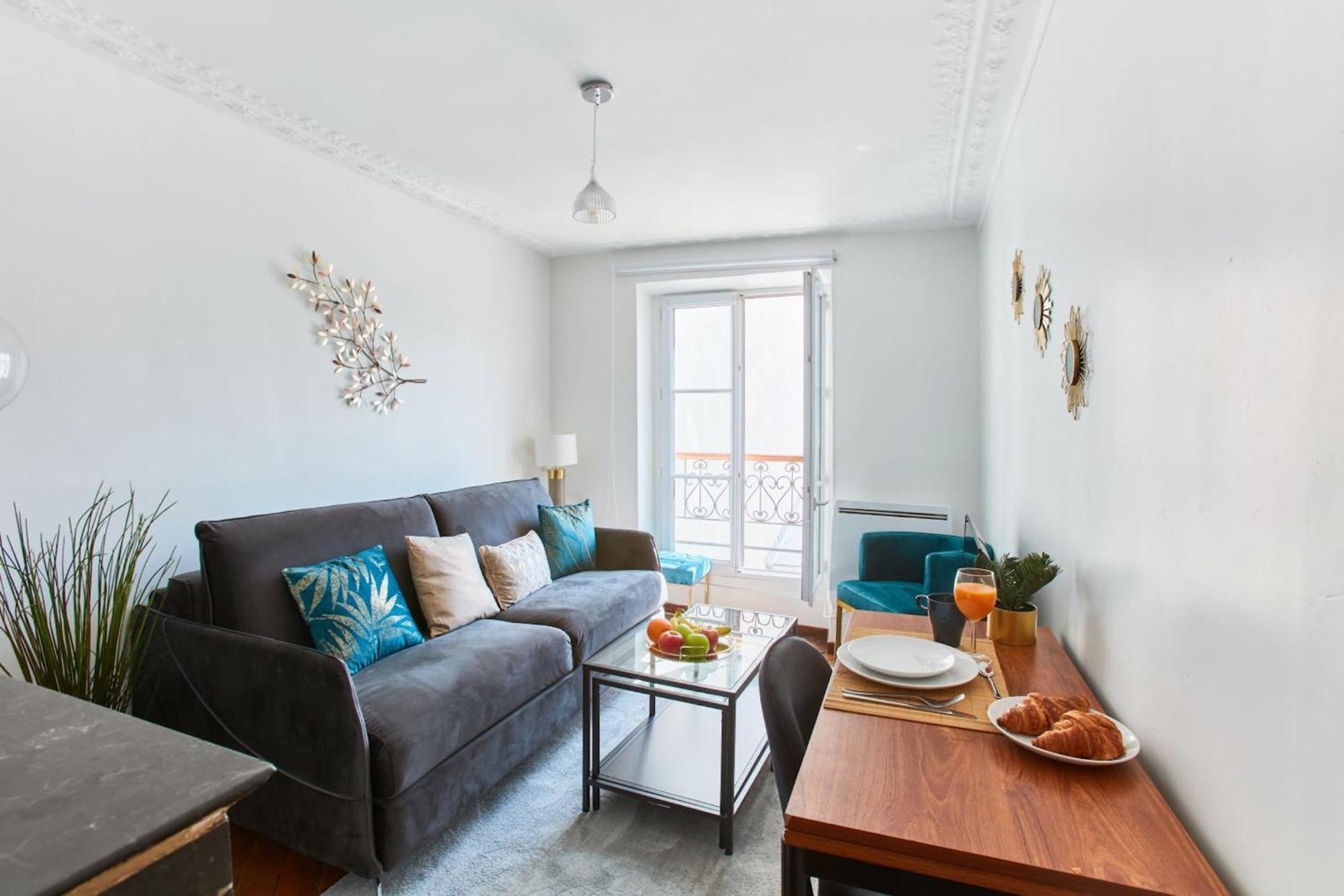 Montmartre & Sacre-Coeur Basilica - 1Br - Cityapartmentstay Paris Dış mekan fotoğraf
