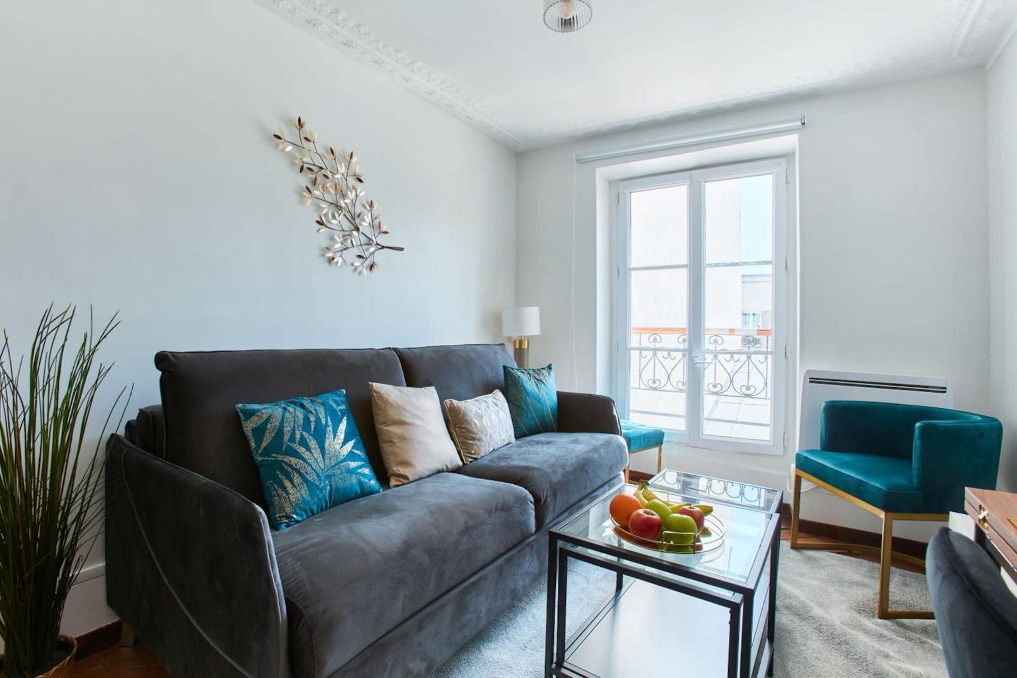 Montmartre & Sacre-Coeur Basilica - 1Br - Cityapartmentstay Paris Dış mekan fotoğraf